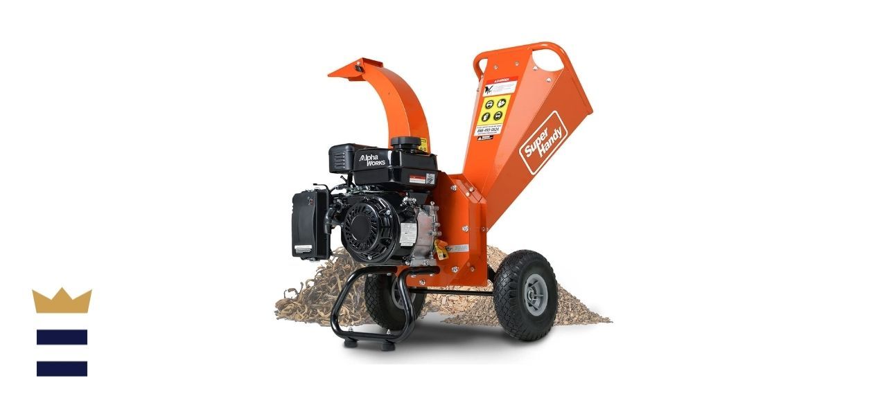 SuperHandy Mini Wood Chipper Shredder Mulcher Heavy Duty