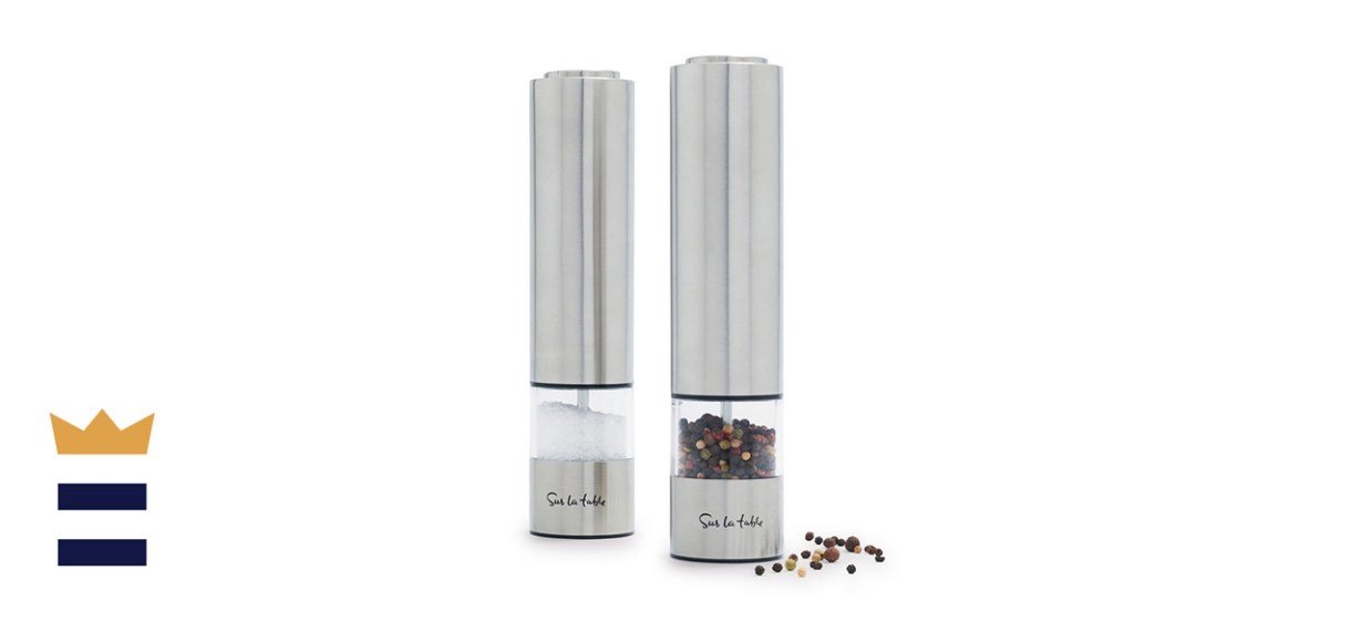 Sur La Table Electric Salt Pepper Mill Set