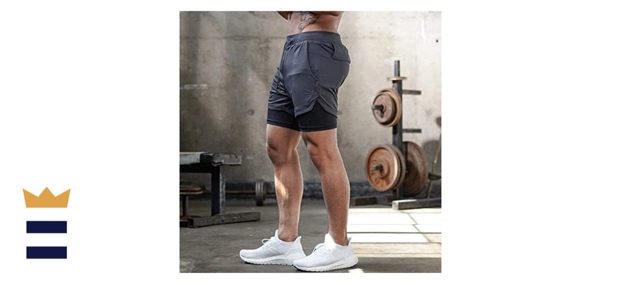 Surenow Mens Running Shorts