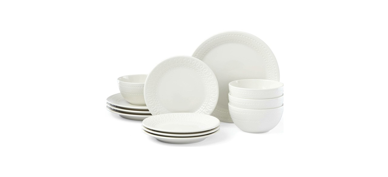 Willow Drive 12-Piece Dinnerware Set, Service for 4