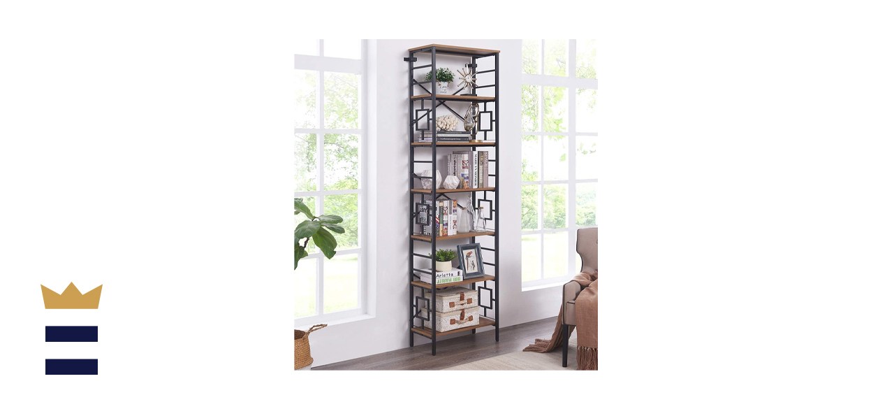 Homissue Industrial Open Bookcase