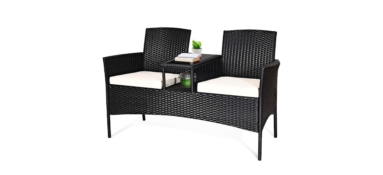 Tangkula Patio Loveseat