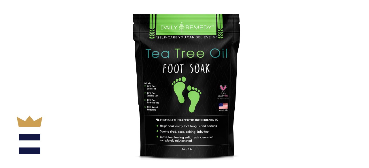Tea Tree Oil Foot Soak with Epsom Salt