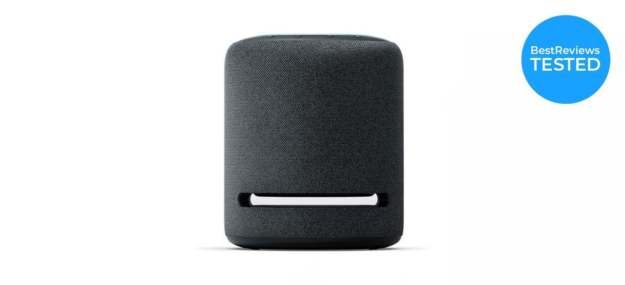 Echo Studio Smart Speaker on white background