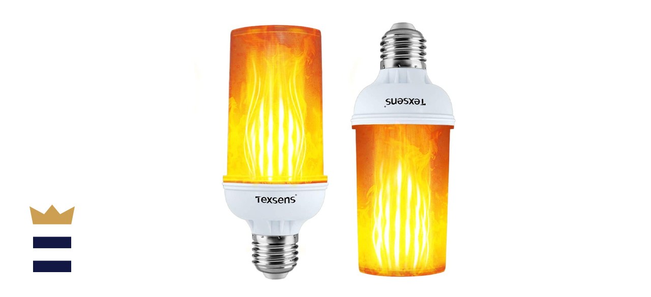 Texsens LED Flame Effect Light Bulb