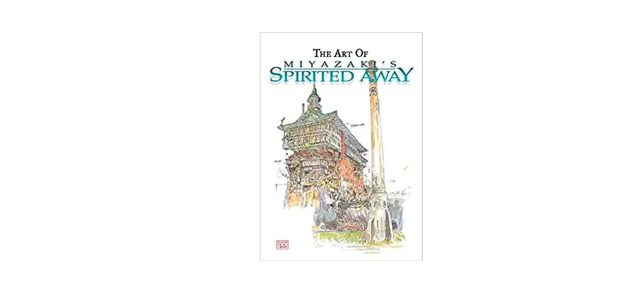 The Art of Spirited Away book on white background