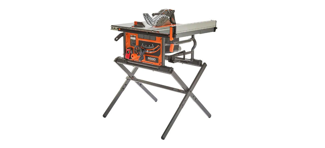 Best Ridgid Table Saw with Scissor Stand