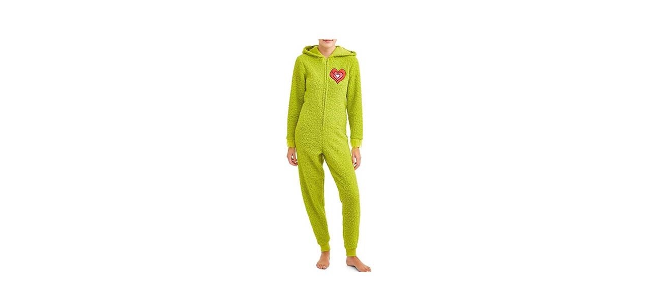 The Grinch plush womenâ€™s onesie