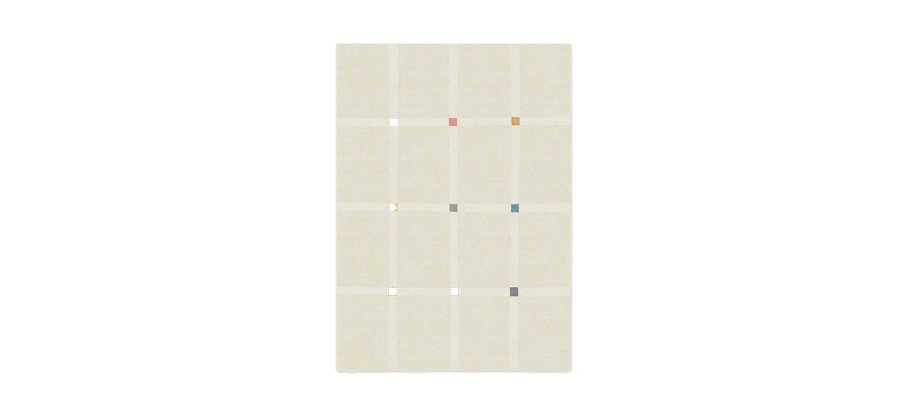 The Home Edit Joanna Ivory Pop Rug on white background