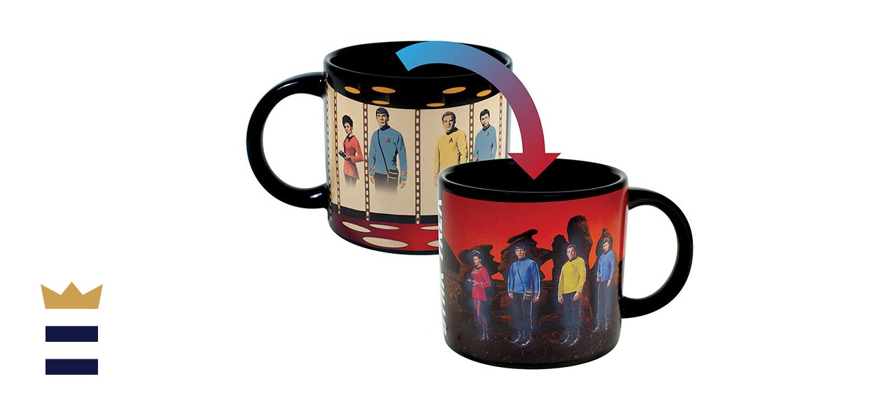 The Unemployed Philospher’s Guild Star Trek Transporter Heat Changing Mug 