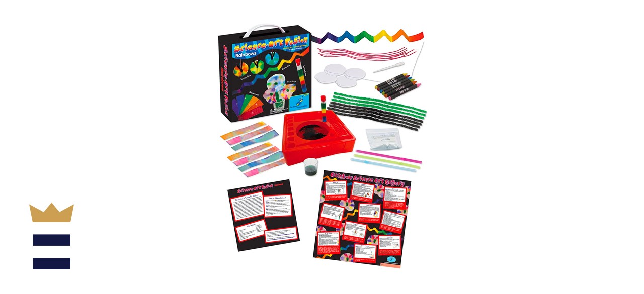 The Young Scientists Club Science Art Fusion Rainbows Kit