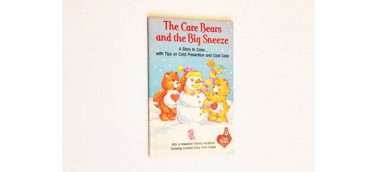 The Charm Room The Care Bears and the Big Sneeze Coloring Book