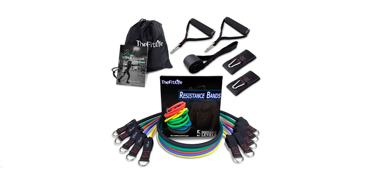 TheFitLife Exercise Resistance Bands with Handles