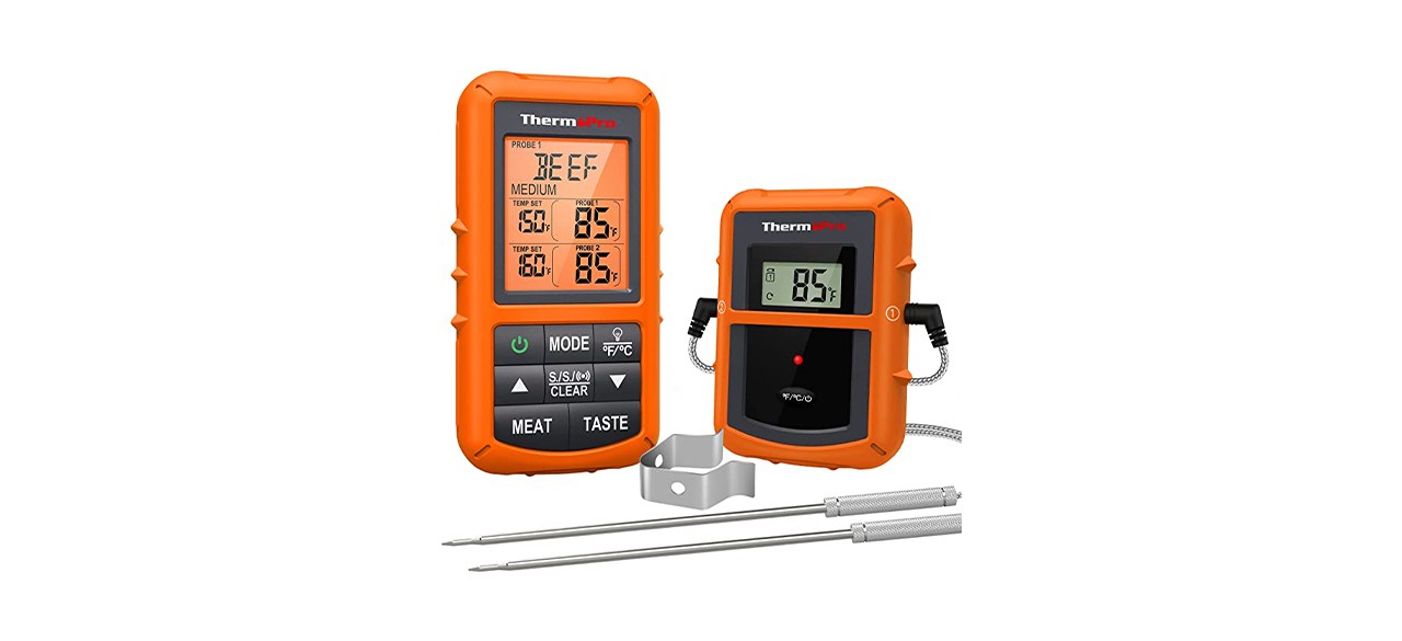 ThermoPro TP20 Wireless Meat Thermometer with Dual Meat Probe