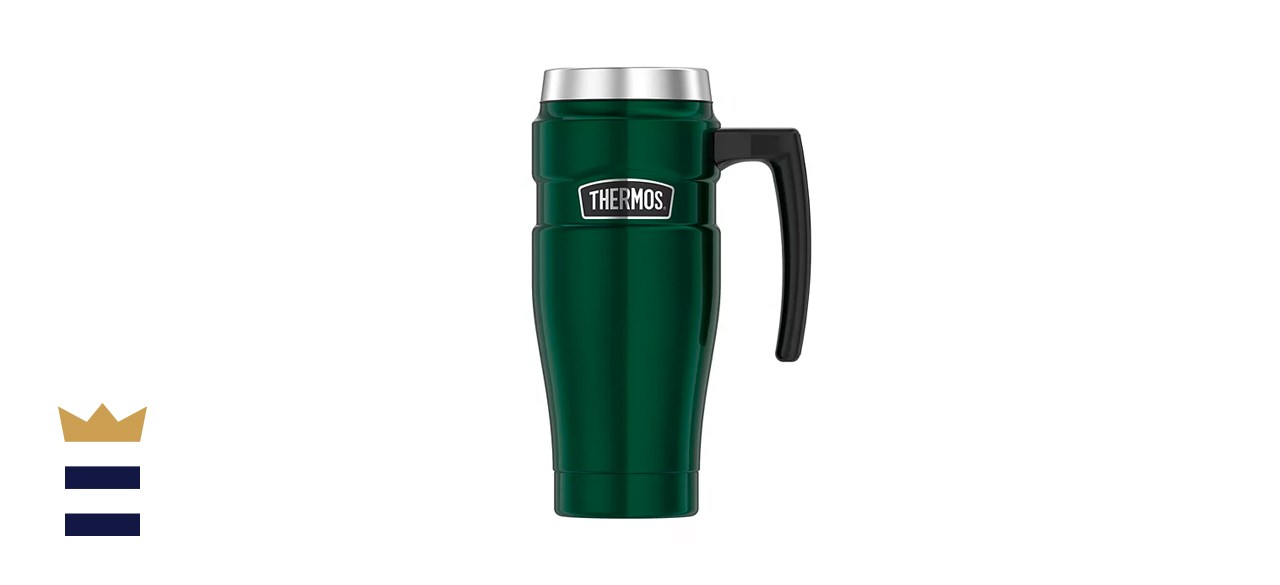 Thermos 16-Ounce Stainless Steel King Mug With Handle