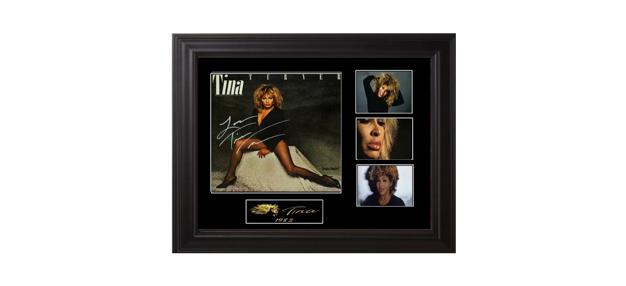 Tina Turner Autographed Vinyl