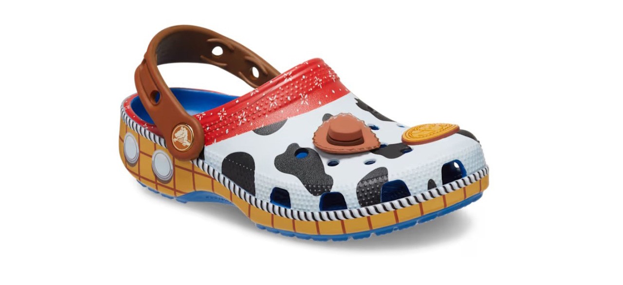 Toddlers' Sheriff Woody Classic Clog on white background