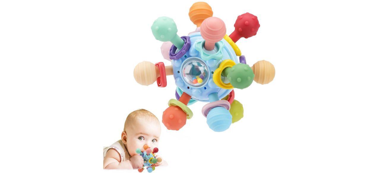 TOHIBEE Baby montessori sensory toy on white background