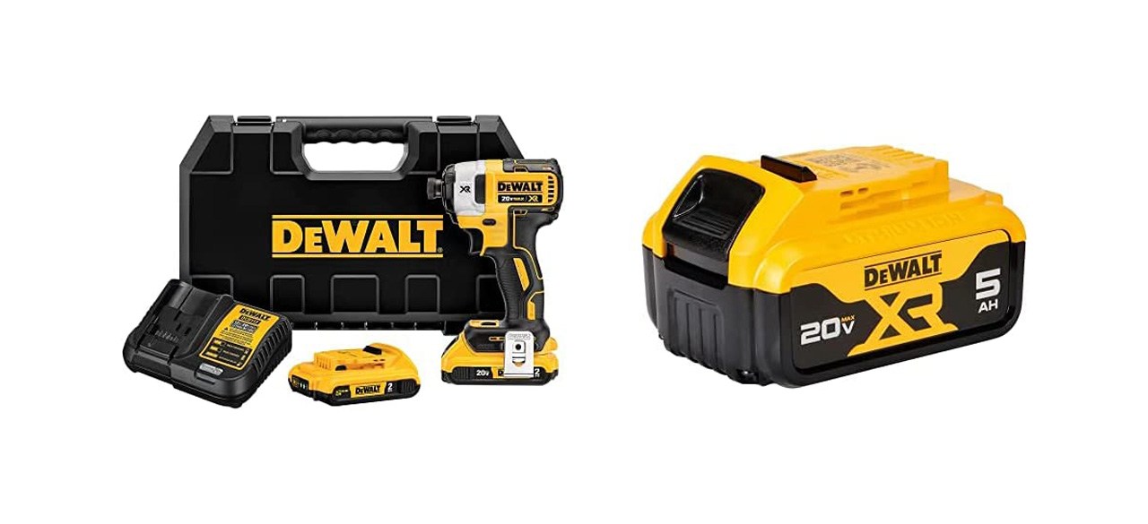 Best DeWalt 20-volt Max XR Impact Driver Kit