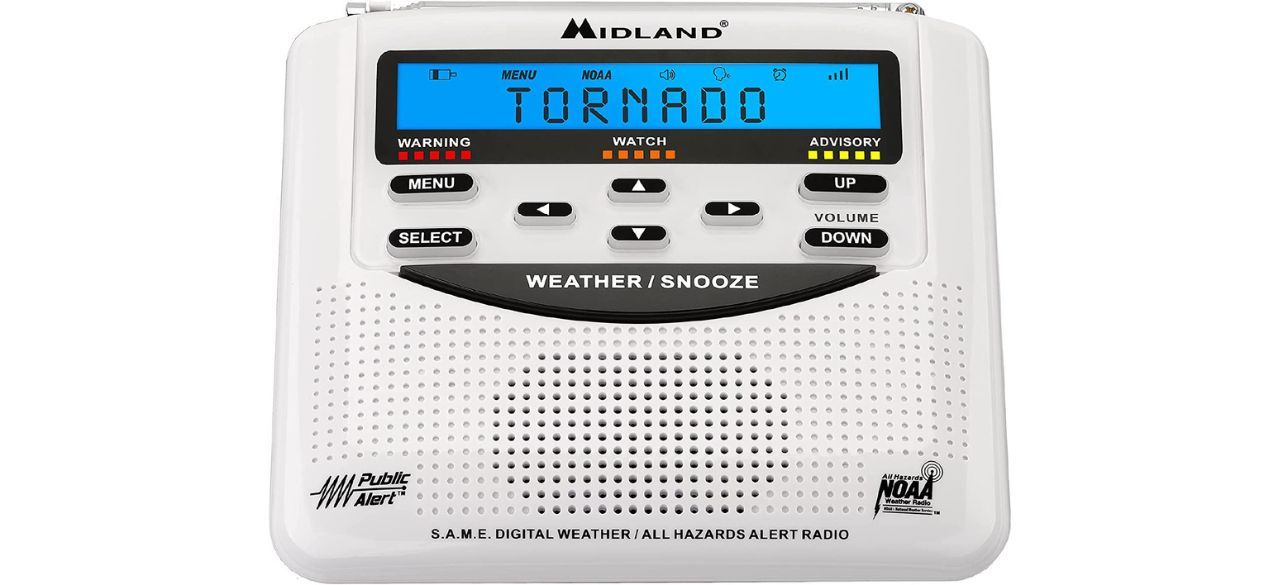 the Midland NOAA Emergency Weather Alert Radio