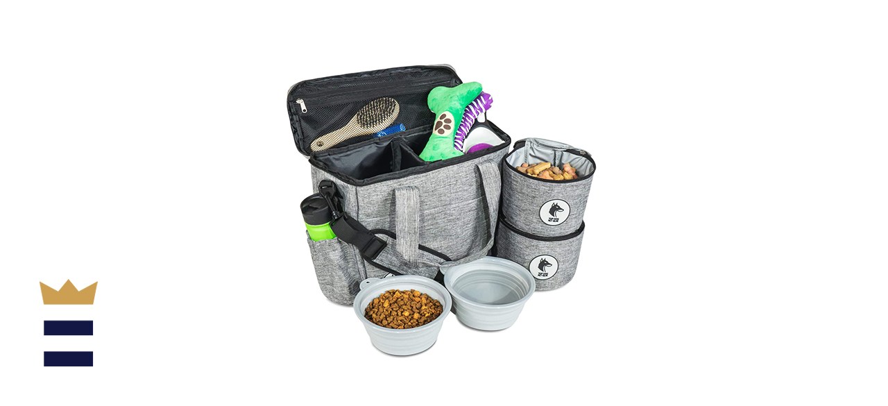 Top Dog Travel Bag in Gray