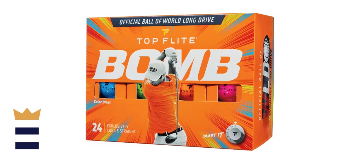 Top Flite BOMB Color Blast Golf Balls Top Flite BOMB Color Blast Golf Balls