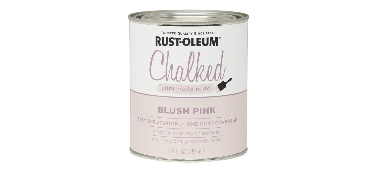 Best Rust-Oleum Chalked Ultra Matte Paint in Blush Pink