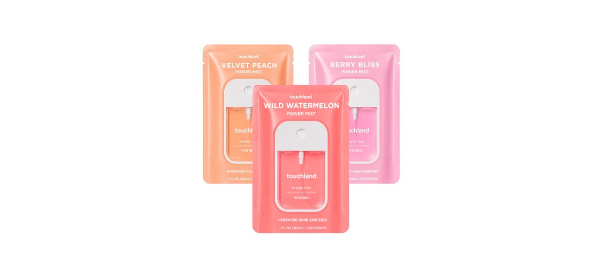 Touchland Juicy Trio Hydrating Hand Sanitizer Spray