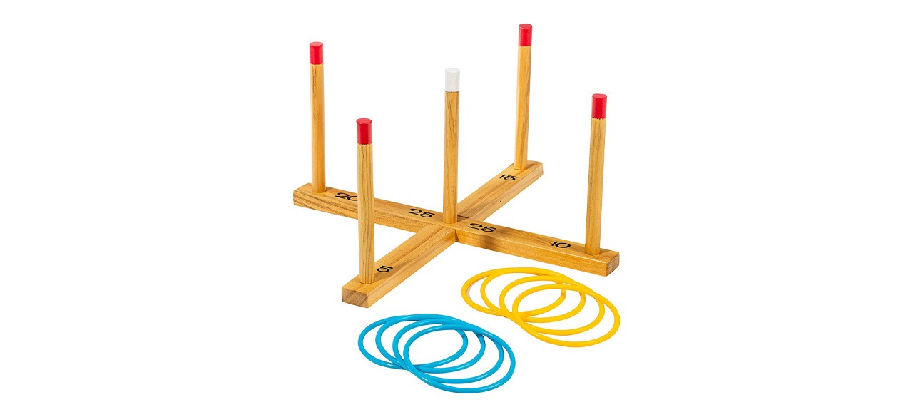 Franklin Sports Wooden Ring Toss