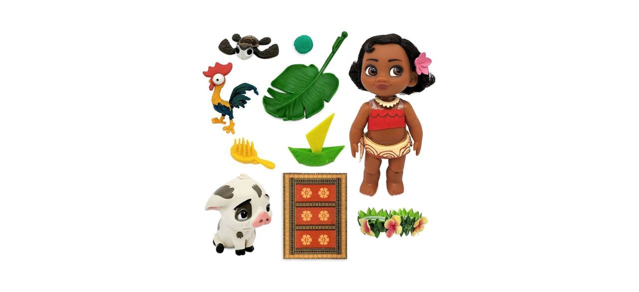 Disney Moana Animators' Collection Mini Doll Play Set