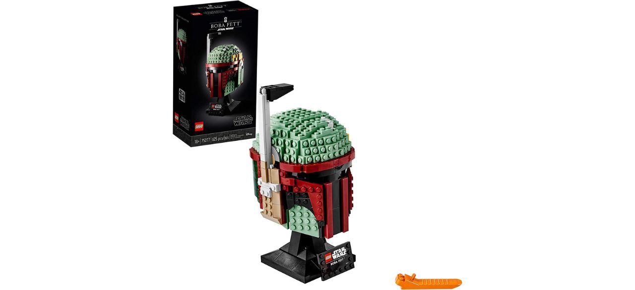 Lego Star Wars Boba Fett Helmet