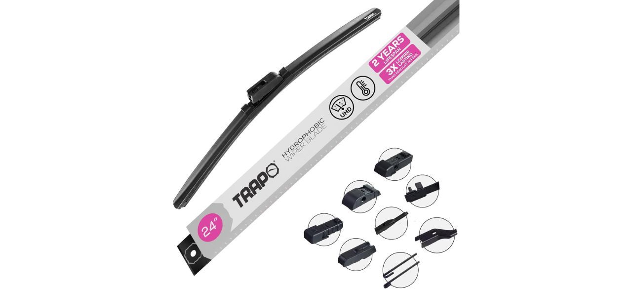 Trapo 24 Inch Silicone Windshield Wiper