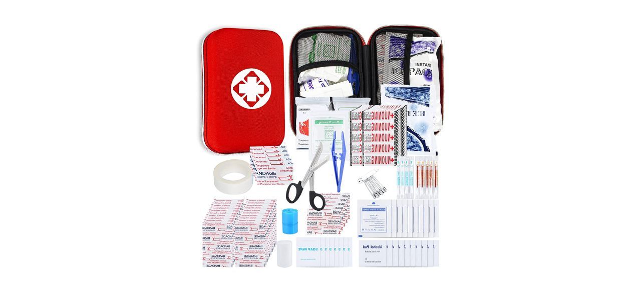 Yiderbo Small Waterproof Car First-Aid Kit 