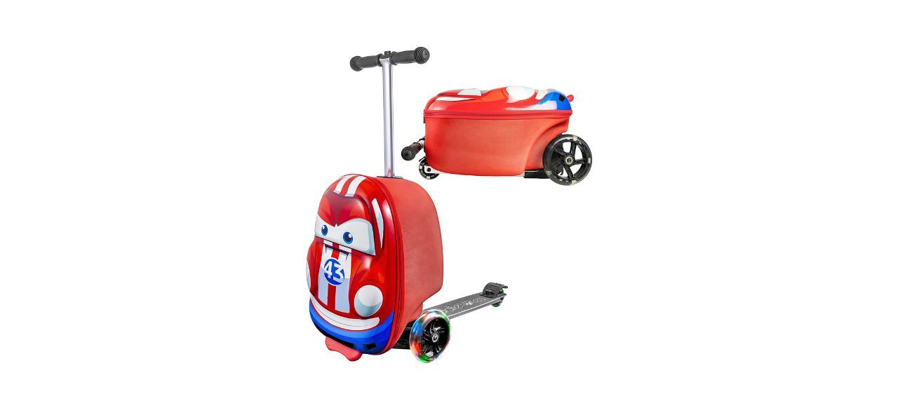 Kiddietotes Ride-On Scooter Suitcase For Kids