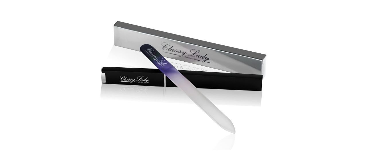 Classy Lady Glass Nail File