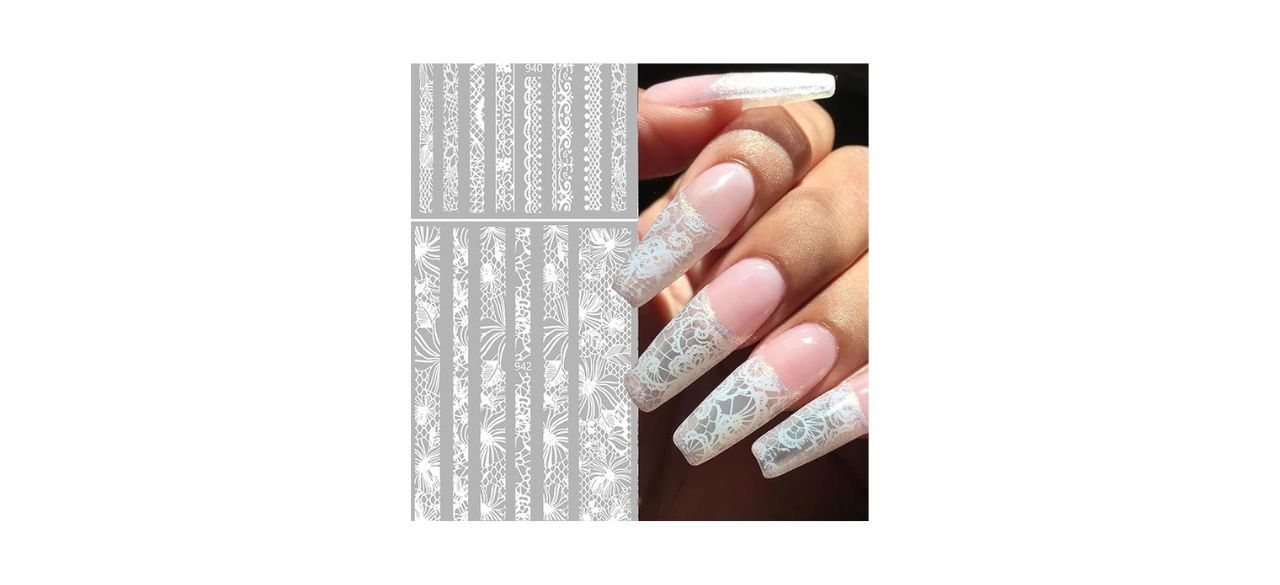 Kasuwa Lace Nail Stickers