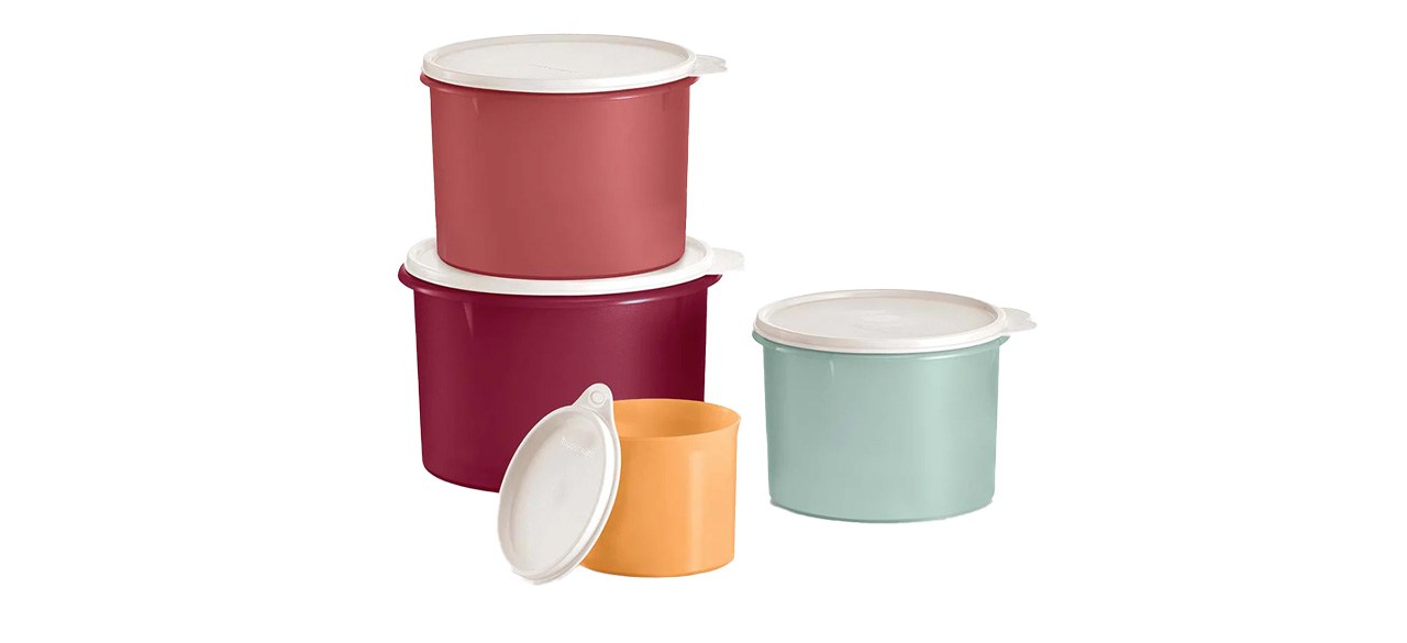 Best Tupperware Stacking Canisters Set