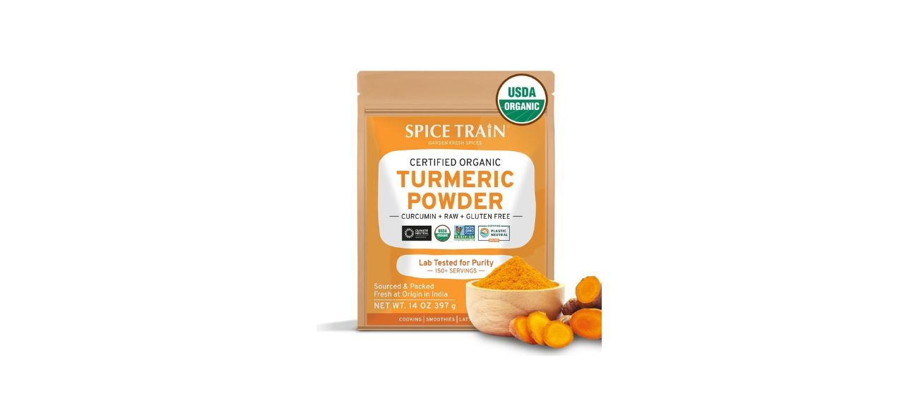 Spice Train Certified Organic Turmeric Powder