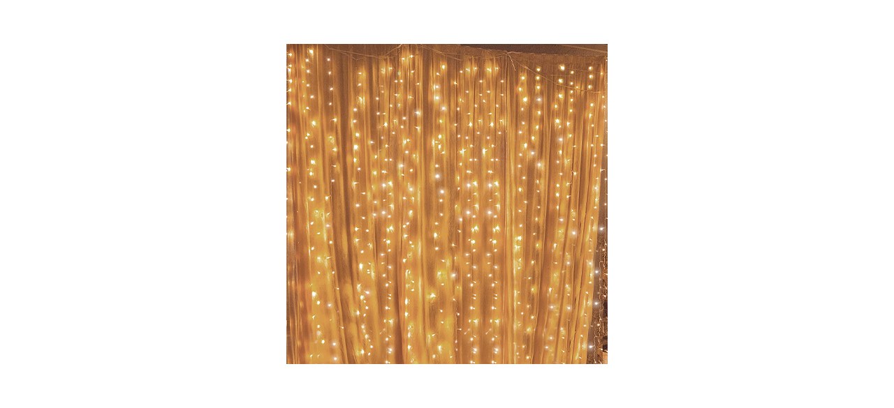 Twinkle Star Curtain String Lights