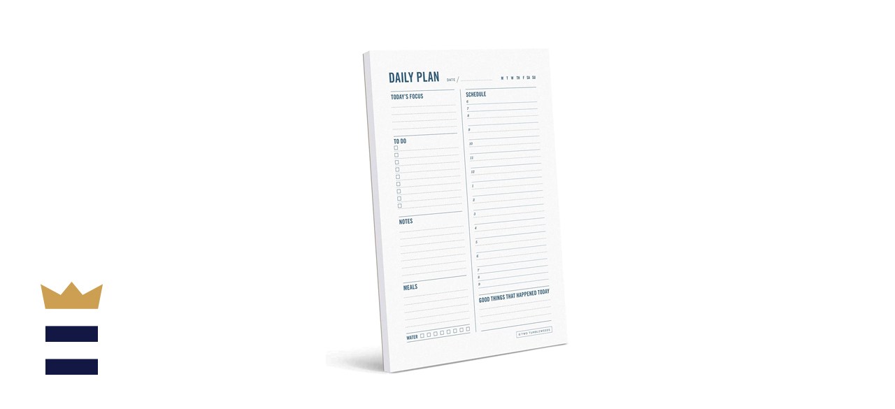 Two Tumbleweeds Daily Planner Notepad