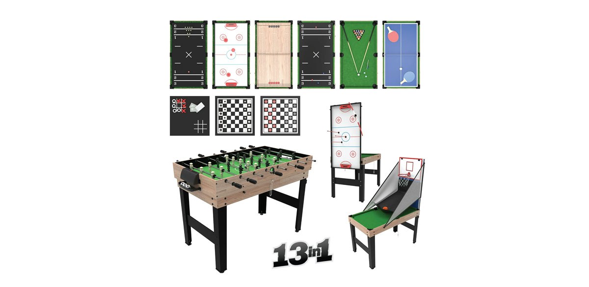 Tzumi 13-in-1 Multi Game Table