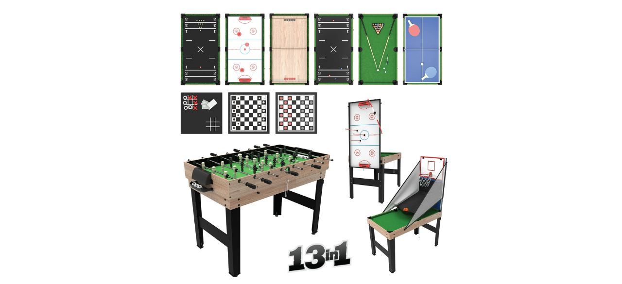 Tzumi Game Table on white back