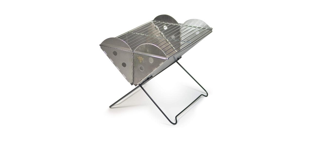 UCO Flatpack Portable Stainless Steel Grill and Fire Pit