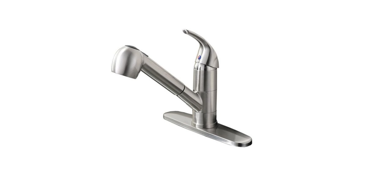 Ufaucet Single Lever Single Handle Pull Out Sprayer