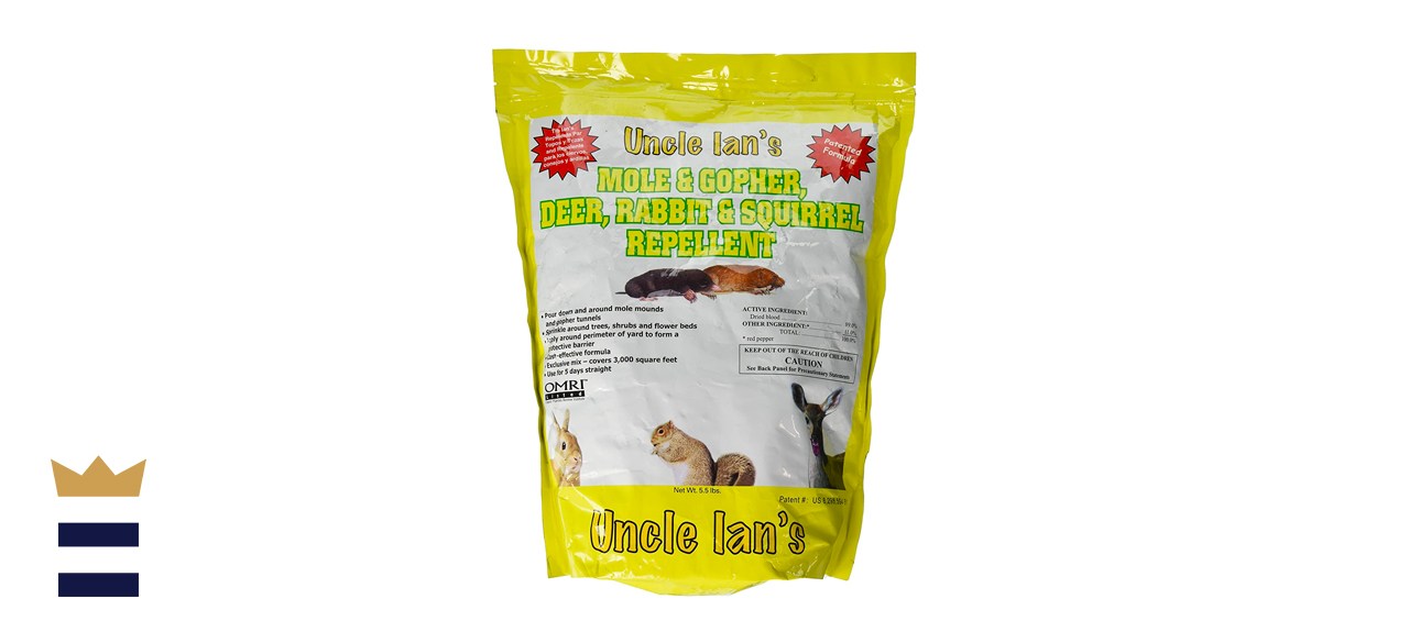 Uncle Ian's Mole &amp; Gopher, Deer, Rabbit &amp; Squirrel Repellent