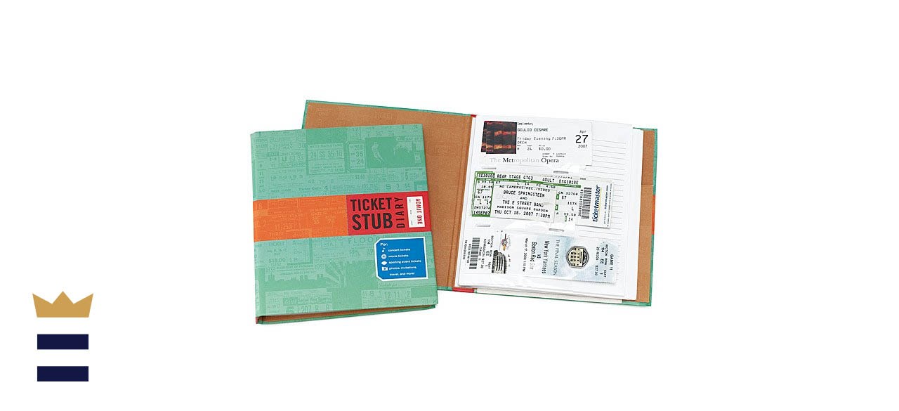 Uncommon Goods Ticket Stub Diary