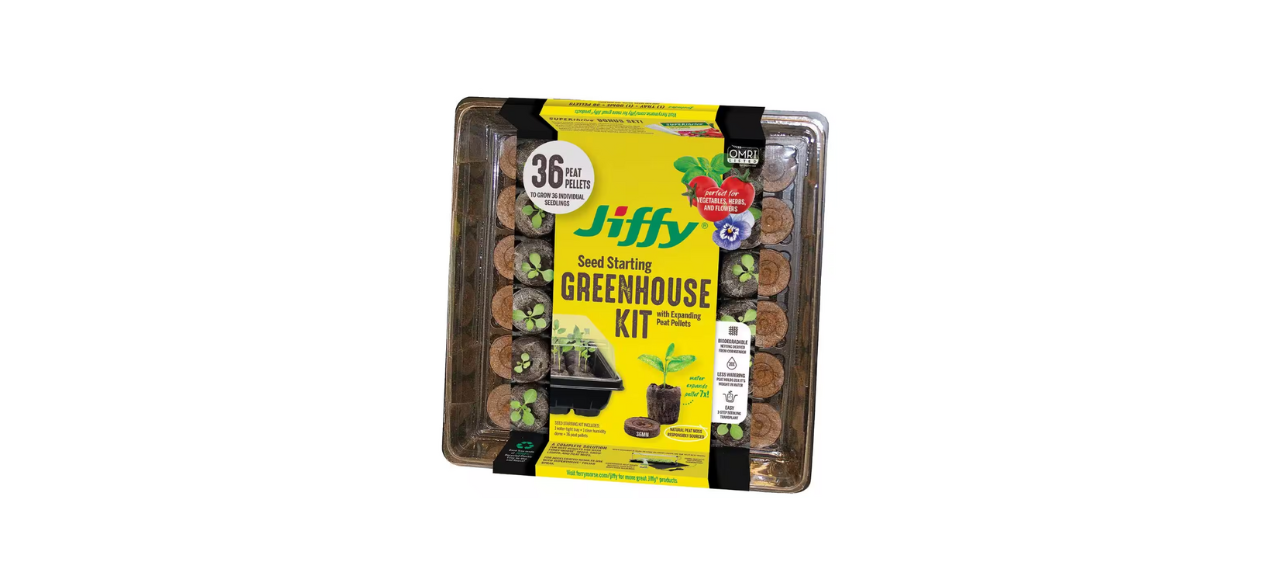 Jiffy Seed Starting Greenhouse Kit