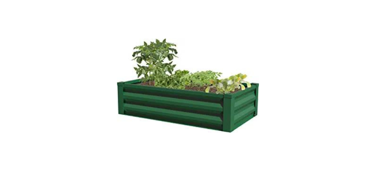 Greenes Fence Raised Garden Bed Planter 