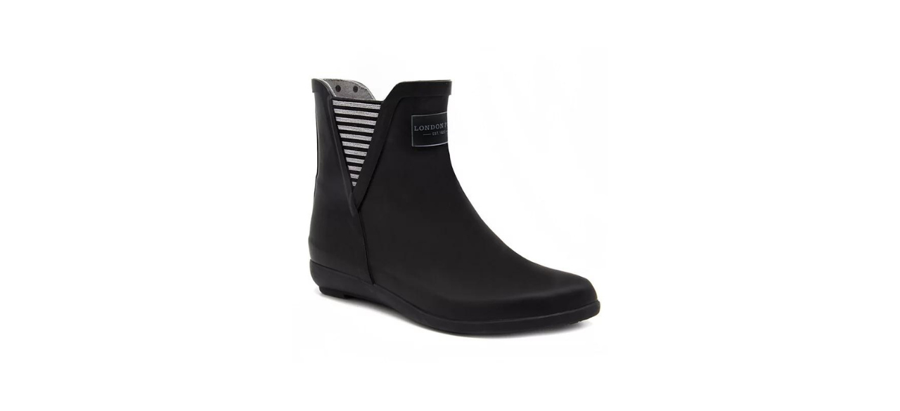 London Fog Piccadilly Womens Waterproof Rain Boots