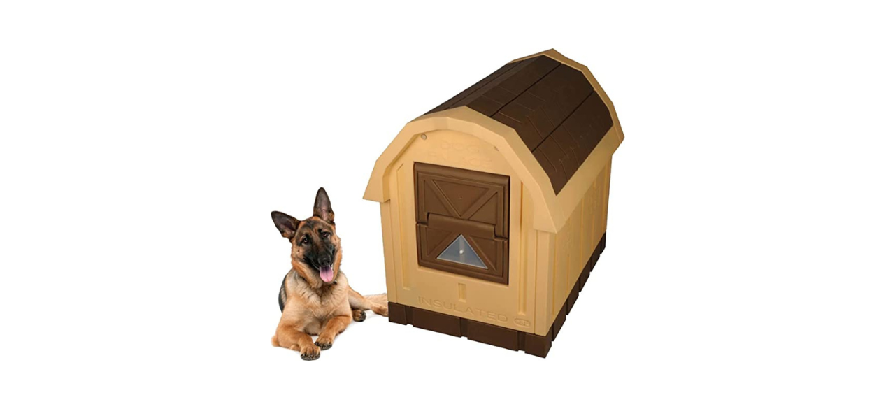 Dog Palace Insulated Heated Dog House